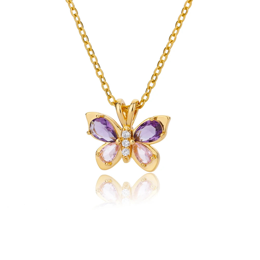 Mariposa Gold-plated Necklace
