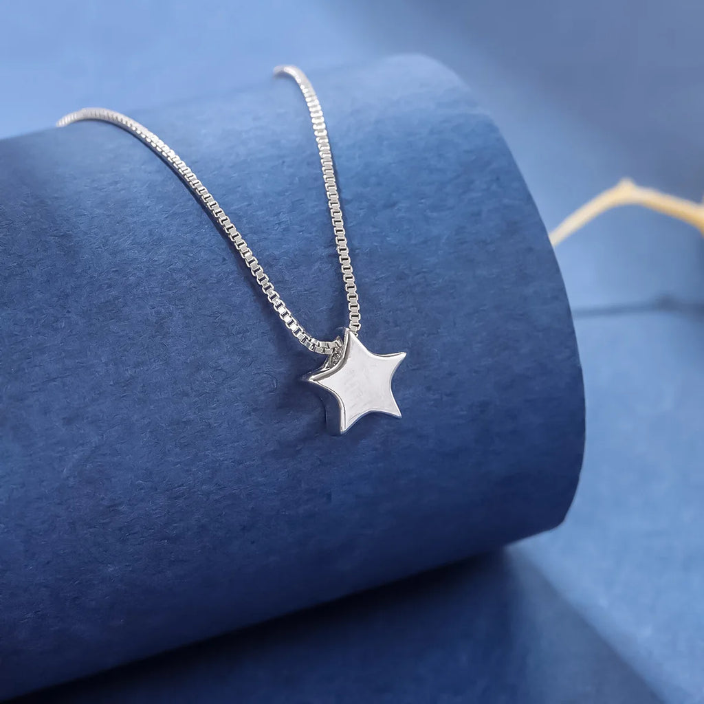 Stella Silver Necklace