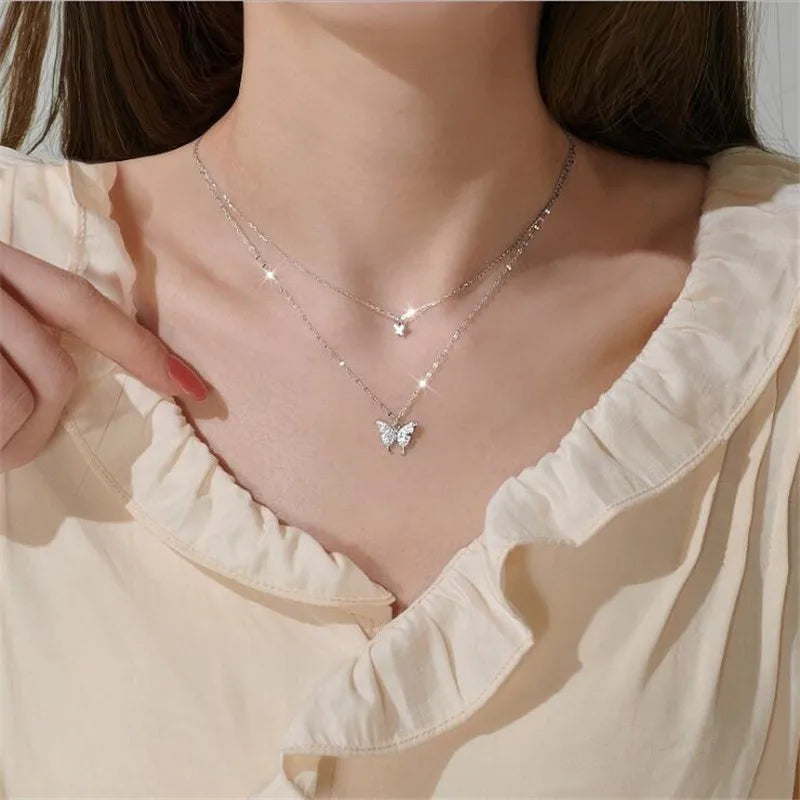 Seraphine Silver Necklace